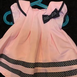 Pink sailor dress infant girls
